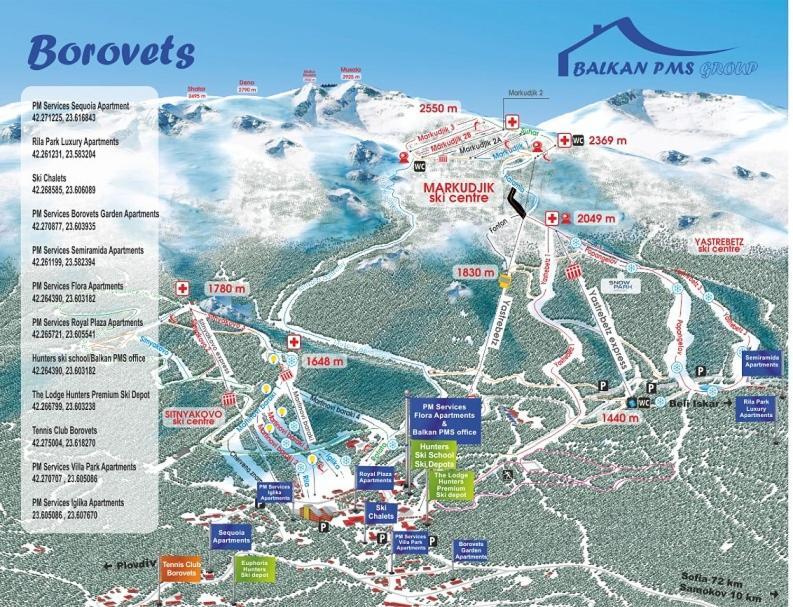 Pm Services Flora Apartments Borovets Eksteriør billede